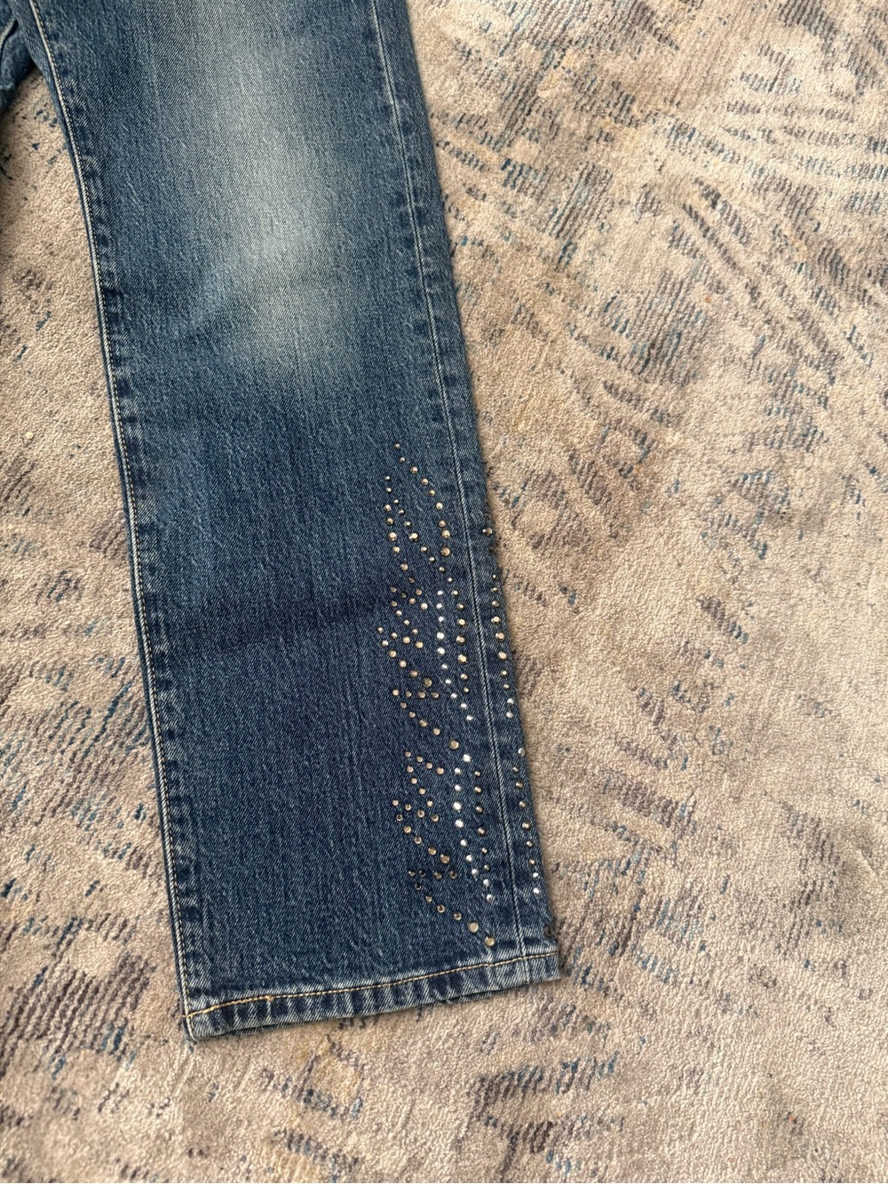 Levi's blue denim jacket with rear pockets - Picture 4 of 16